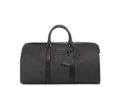 michael kors harrison logo duffle bag